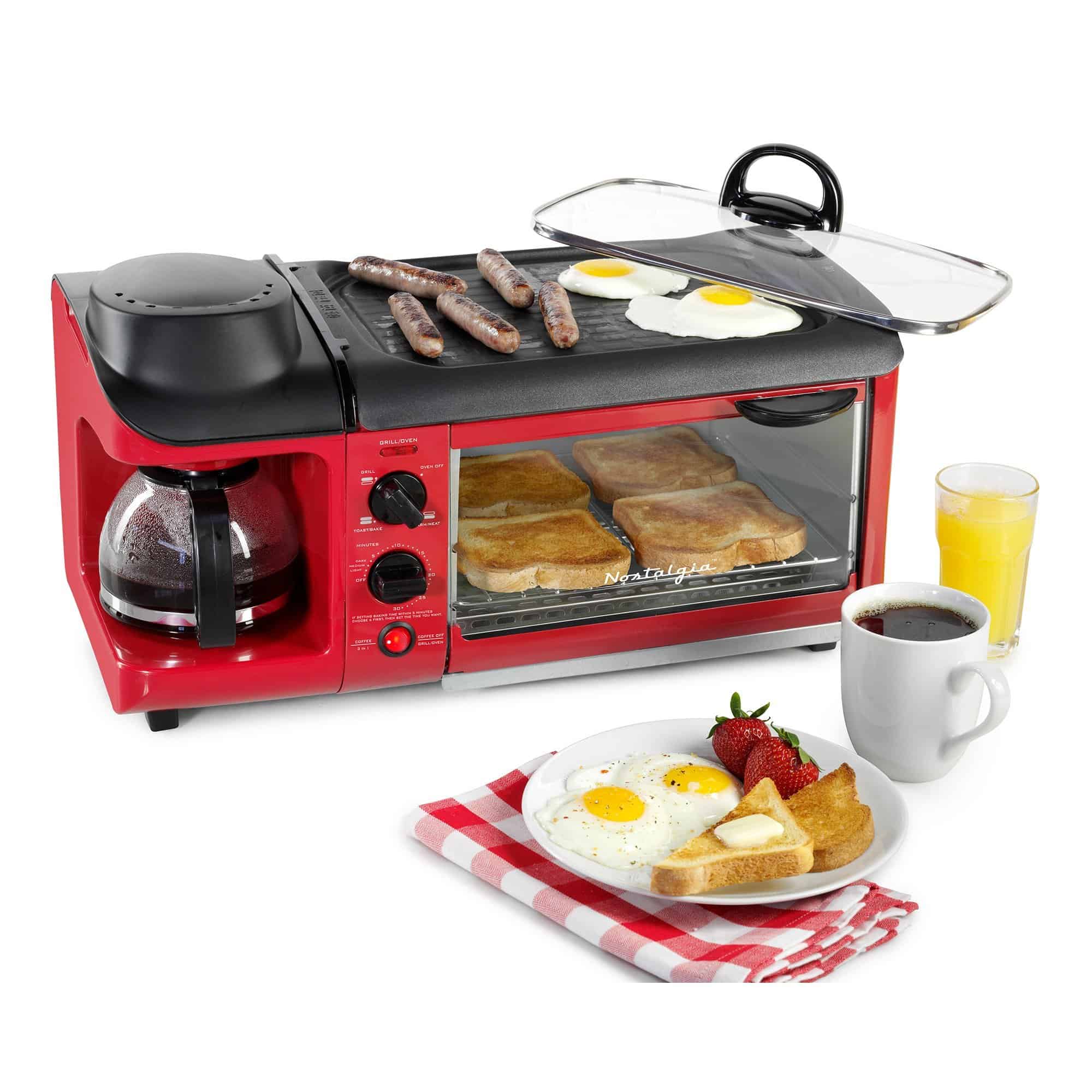 Retro 3 In 1 Family Size Breakfast Station 1