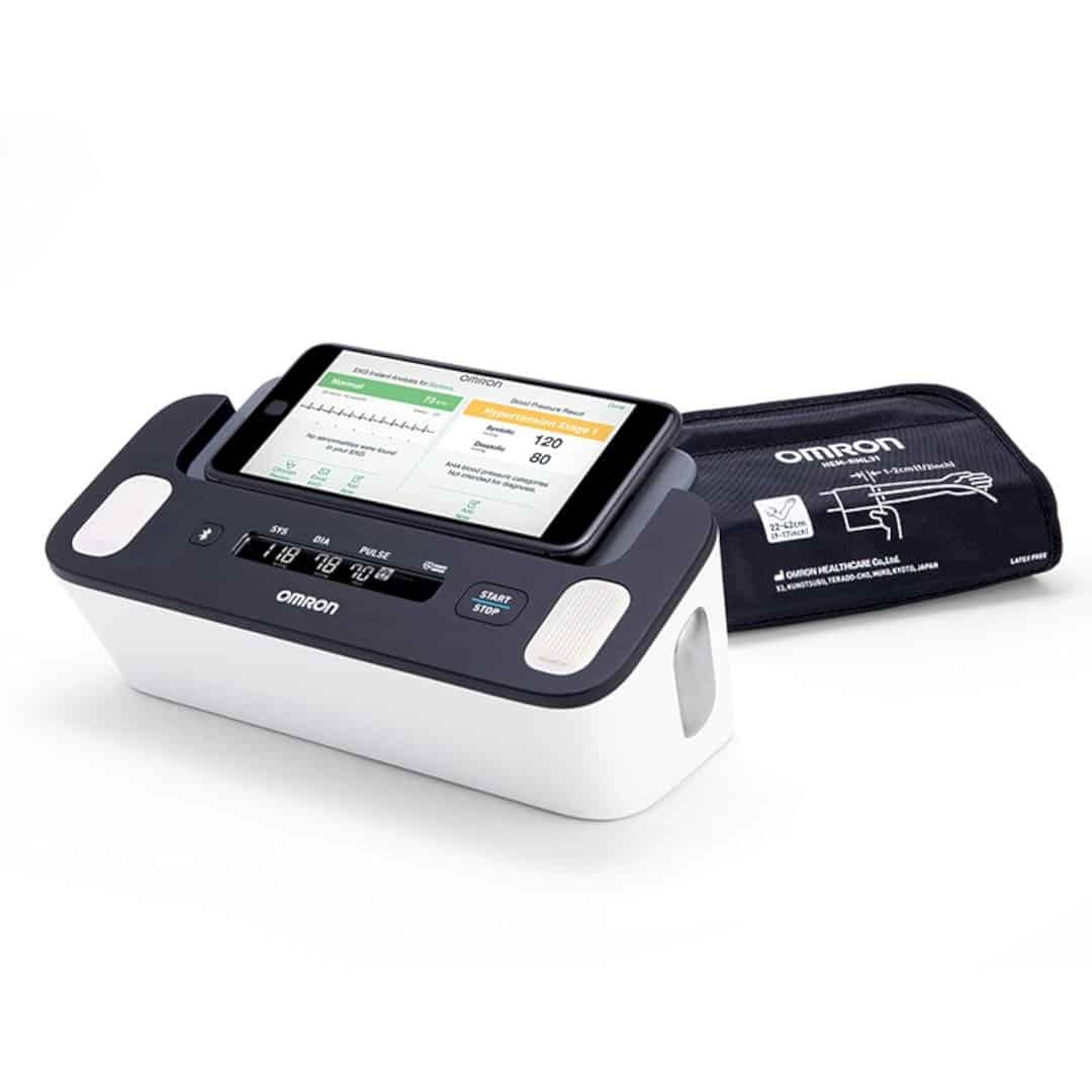 Complete™ Wireless Upper Arm Blood Pressure Monitor EKG 4