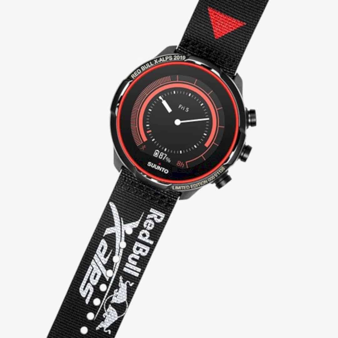 SUUNTO 9 BARO Titanium Red Bull X Alps Limited Edition 8