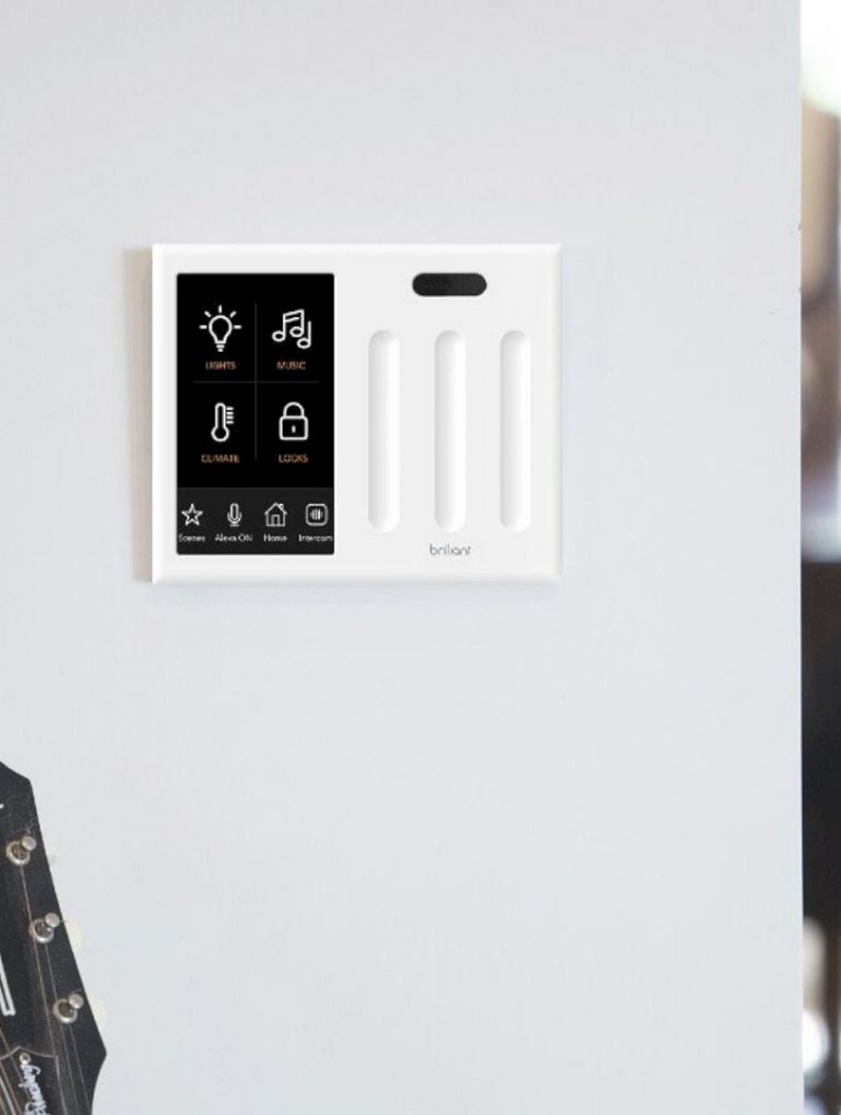 brilliant smart home control panel brilliant smart home control panel