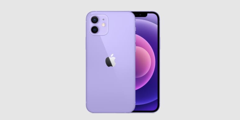 Apple Purple Iphone 12