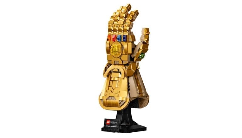 iron man infinity gauntlet lego set