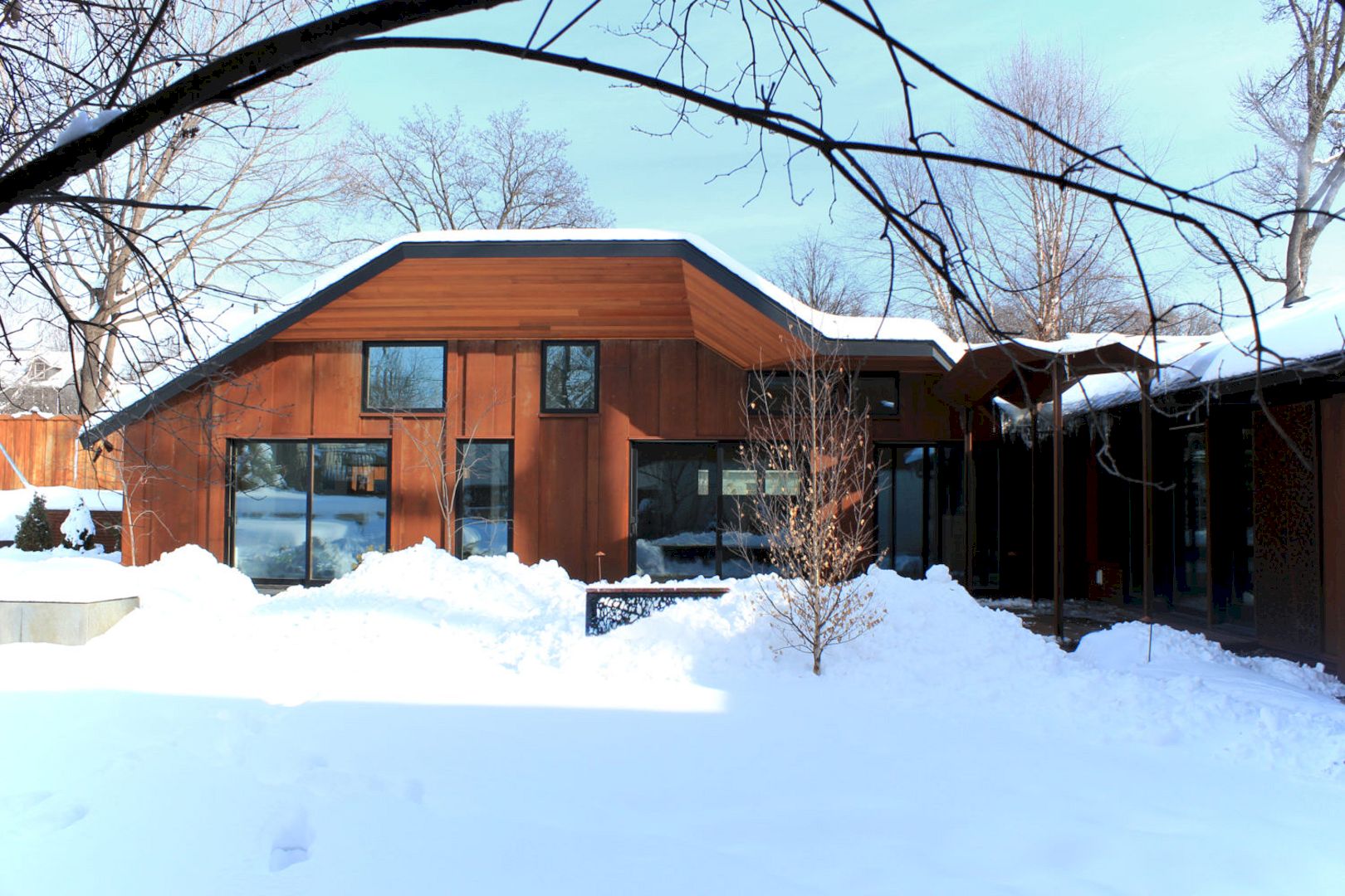 Folded House: An Energy-Efficient Renovation of A 1965’s Ranch House