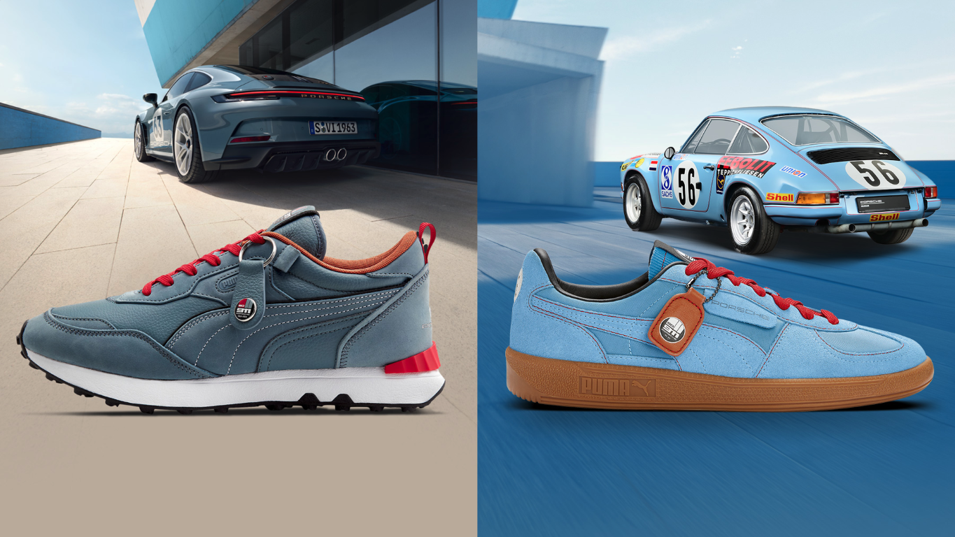 Porsche and Puma Collaborate to Celebrate 60th Anniversary of the 911 with Limited Edition Sneakers