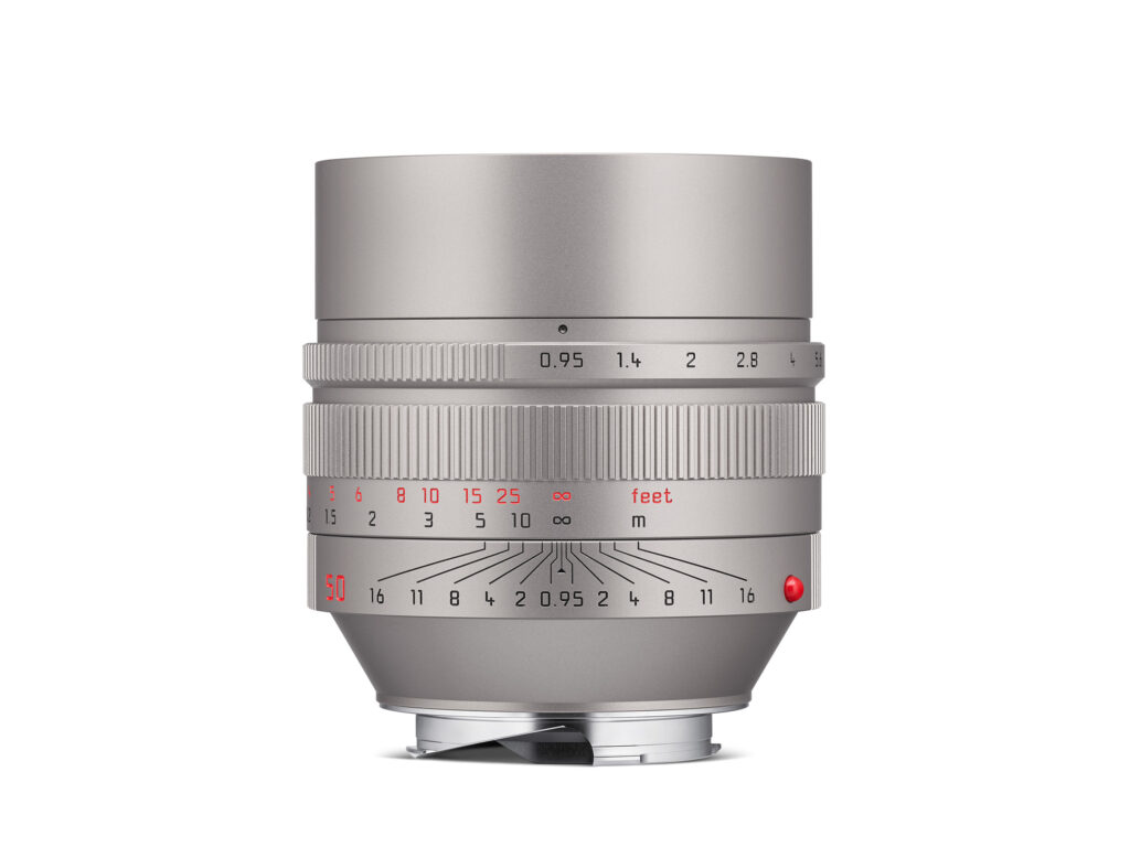 Leica Noctilux M 50 F 0 95 Titan Front LoRes